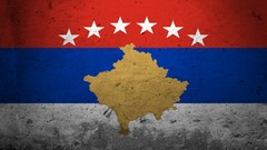 Flags serbia orthodox