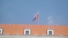 Flags slovakia Bratislava