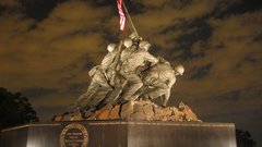 Flags statues Iwo Jima