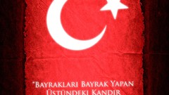 Flags turkish honour 30