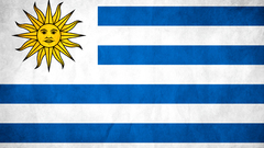 Flags uruguay