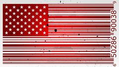 Flags USA barcode