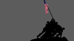 Flags USMC US Marines