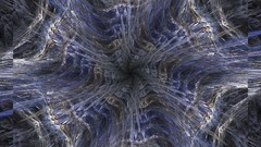 Flame fractal multiscreen bezel-corrected