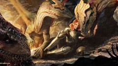 Flame paintings Characters concept art artwork fantasy art 