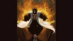 Flames bleach Zaraki Kenpachi