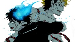 Flames blue school uniforms