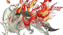 Flames fire Okami Amaterasu