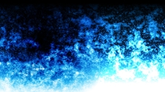 Flames light abstract blue