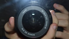 Flash lens camera lens