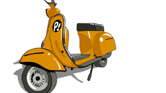 Flcl fooly cooly Vespa