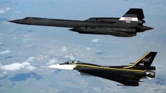 Flight Aircraft Sonic military Delta Formation 1995 studying 