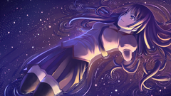 Floating bakemonogatari senjougahara hitagi