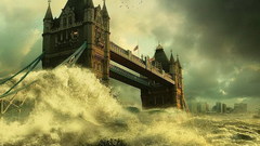 Flood london bridge