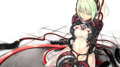 Floor gloves futuristic Katana