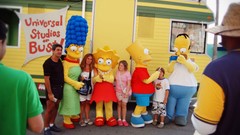 Florida The Simpsons Orlando fun Simpson the movie Theme Park