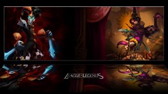 Flow paintings League of Legends shaco video games riot games