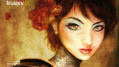 Flower in hair imagine