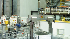 Flower inside Nuclear reprocessing