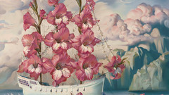Flower ship arrival high artwork Resolution