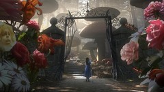 Flowers Alice in Wonderland Tim Burton