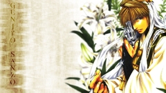 Flowers and The monk