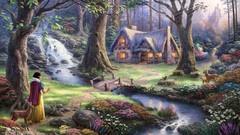 Flowers Animals Movies Wood houses Castles rivers snow-white 