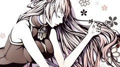 Flowers Anime anime girls vocaloid megurine luka Takumi