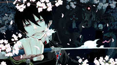 Flowers anime boys ao