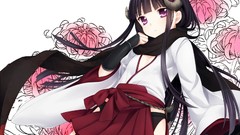 Flowers Anime horns inu x boku ss hair ornaments Japanese 
