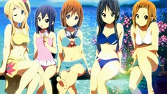 Flowers Anime ice cream anime girls akiyama mio k - on wink 