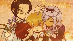 Flowers Anime white hair blondes anime girls brunettes 