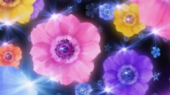 Flowers artwork anemones (flower)