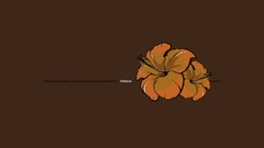 Flowers artwork hibiscus