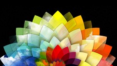 Flowers cgi vivid colors