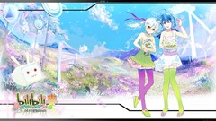 Flowers dress mahou shoujo madoka magica mahou shoujo bili bili 