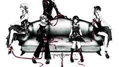 Flowers dress tie white background Jewelry white hair Ribbons 