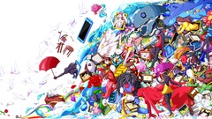 Flowers eve anime girls Yuna Gary IB (game)