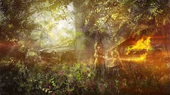 Flowers fire cars piano anime girls op-center original 