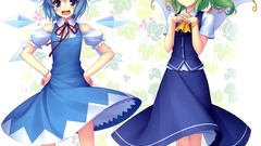 Flowers leaves text ice wings Fairies crystals dress Japanese 