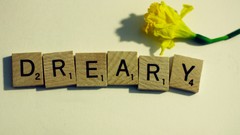 Flowers letters scrabble