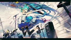 Flowers Music headphones dress bands instruments guitars 