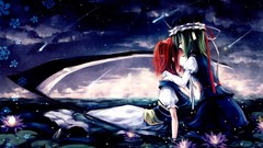 Flowers nature night water Stars clouds weapons hats Water 