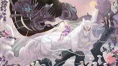 Flowers patterns fantasy art