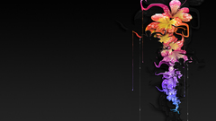 Flowers Textures flower abstract dripping