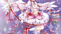Flowers weapons roses anime girls mahou shoujo madoka magica 