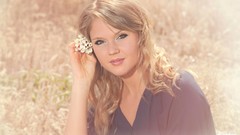 Flowers woman models Katie Ficken