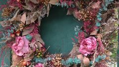 Flowers wreath couronne kranz