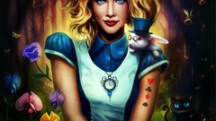 Flowers yellow squares Butterflies magic cats Poppies roses 