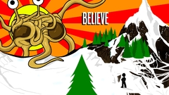 Flying spaghetti monster